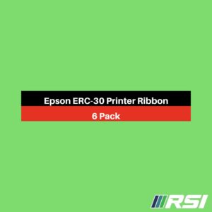 Epson ERC-30 Printer Ribbon – Black/Red (6-Pack)